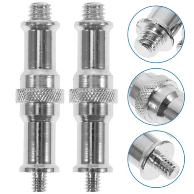 2 Pcs Adapter Spigot Standard Convertor Screw Studio Light Accessories