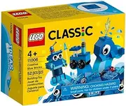 [LEGO] Classic Creative Blue Bricks 11006 Kids’ Building Toy Starter Set with Blue Bricks to Inspire Imaginative Play, New 2020 (52 Pieces)