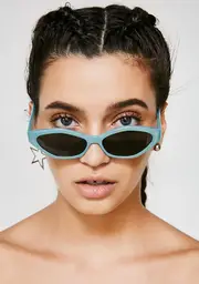 [Good Times Eyewear] Stop N' Stare Oval Sunglasses
