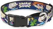 Dog Collar Martingale Rugrats Group Pose2 Reptar 16 to 23 Inches 1.5 Inch Wide