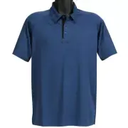 Oakley Elemental Polo Mens Size S Small Ensign Blue Casual Golf Regular Fit Tee