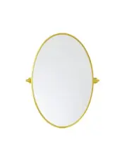 Elegant Lighting MR6C2132 Everly 21" W x 32" H Transitional Oval - Gold
