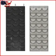 Hat Rack 24 Pockets Organizer Large Clear Hat Organizer Holder Hat Storage Clips