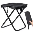 Folding Camping Stool Portable Small Fishing Hiking Chair, Hold Up to 120 KG