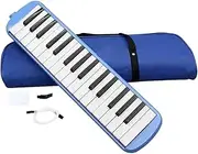 TQEBWUS Melodica Instrument Kids,Air Piano Keyboard Double Tubes Mouthpiece - Safe Talk Box Instrument, Organ Melodica, Stable Mouth Melodica for Beginners