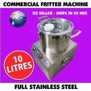 Commercial Food Processor Fritter Machine 1100W 10L Meat mincer Stainless Steel