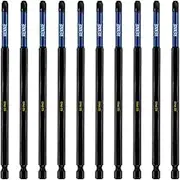 10 x Rennie Tools 150mm Long PH3 Impact Screwdriver Driver Bits Set. Magnetic Phillips No.3 Heavy Duty Impact Driver Bit Set. Extra Long PH3 Bits. Hex Shank. Cross Head