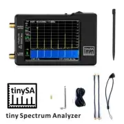 Upgraded Hand held tiny Spectrum analyzer TinySA 2.8" display 100kHz to 960MHz