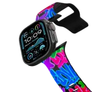 Apple Watch Ultra, Ultra 2 (49mm) Impact Band Graffiti Love by Corey Paige Designs