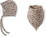 [Wheat] Billie Baby Unisex Children's Wool Scarf Set, Quick-Drying, Breathable, Oeko-Tex Standard Beanie Hat