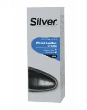 Silver Brand Intensive Waxed Leather Shoe Cream-Black-(2.5oz) New