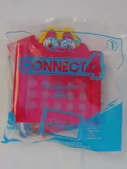Connect 4 Happy Meal Toy McDonald's Hasbro Gaming 1 Stocking stuffer New Juguete