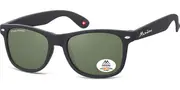 Montana Eyewear MP1-XL Polarized MP1A-XL Men's Sunglasses Black Size 54