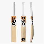 DSC Krunch Series 300 Cricket Bat | Color: Beige & Orange | Size: Short Handle | Material: English Willow | Weight: 1160-1200gmss | Grade 2 | Unparalleled Stroke Play
