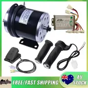 800W 36V Electric Brush Motor Controller Throttle Pedal For Go Kart Bicycle ATV