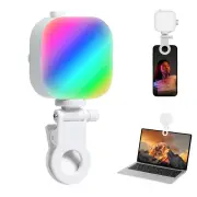 TELESIN Magnetic Fill Light RGB Full Color 2500K-9000K Portable LED Fill Light 2000mAh Rechargeable Battery for Photogra