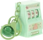 [LIFKOME] Mini Slot Machines Keychain Creative Green Pendant for Birthday Graduation Party Decorations Fun Game for Boys and Unique Idea