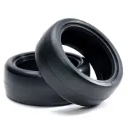 Tamiya 24mm Reinforced Racing Tires Soft 2 pcs For 1/10 RC Touring Car #54994