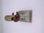 Mifab HY-1500 Hydrant Nickel Brass Low Lead No Freeze Wall Mount Hydrant