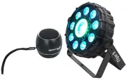 Chauvet DJ FX Par 9 DMX RGB+UV SMD Strobe Par Effect Light+Bluetooth Speaker
