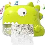Hengyan Baby Shower Toy, Music Bubble Machine Dinosaur Toy for Children Aged 3-5, Automatic Baby Shower Toy for Children Aged 1-3, Birthday Gift, Children's Pool Shower Game