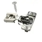 DTC 1/2" Overlay Soft Close 105 Degree 2 Cam Press In Face Frame Cabinet Hinge