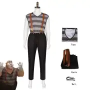Tangled Ulf Rapunzel Cosplay Ulf Costume Funny Bib Pants Full Set