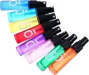 IWOWHERO 8pcs 10ml Essential Oil Roller Ball Bottles Leakproof Refillable Perfume Bottles for Aromatherapy Travel-friendly Massage Bottle Set
