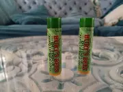 2 Pack Burt's Bees OUTDOOR RES-Q lip Balm Spf 15 NEW ~ DISCONTINUED + RARE New