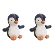 2x LVD Plush Medium Poppy Penguin Kids/Children Stuffed Animal/Soft Toy 0+