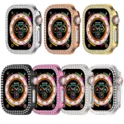 42mm/46mm Watch Protective Cover Case w/ Diamonds For iPhone Watch Series 10
