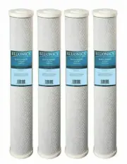 20" x 2.5" CTO Carbon Block Water Filter 4 ( 5 micron ) Whole House Cartridges