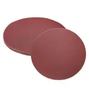 10pcs 12" Hook and Loop Sanding Discs 80 Grits Aluminum Oxide Sandpapers