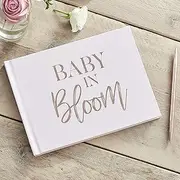 Ginger Ray Baby in Bloom Guest Book Foiled,