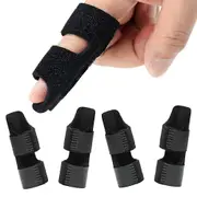 4 Pack Trigger Finger Splints Finger Brace Finger Knuckle Immobilization Broken Finger Protector Fits Index Finger Middle Finger Ring Finger