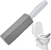 Pumice Toilet Bowl Cleaner with Handle - Pumice Stick for Toilet Cleaning,Pumice Stone for Toilet Cleaning with Extra Long Handle, Pumice Scouring Brush Pumice Stick Cleaner for Cleaning