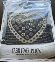 Primitive Gatherings Wool Heart Cabin Fever Kit
