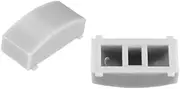 XYWHPGV 50pcs Tactile Push Button Switch Caps 12.4x4.5mm for 8x8mm Micro Tactile Switch Grey(72d63 286cc d4a16 d431a d6556 42f88