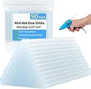 Small Glue Sticks, Mini Sticks for Hot Glue, Strong Bond Metal Wood Glass Sealing Craft Art Decoration Repairing for Kids Adults