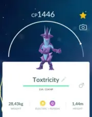 Pokemon Go Toxtricity Low Key Form - Tr@de 20k stardust
