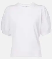 [Frame] Frame The Lace cotton T-shirt AU 16 white