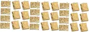[SHERCHPRY] Sets Copper Locket Charms Rectangle Book Pendant Diy Bulk Jewelry Making Charms for Jewelry Making Pcs