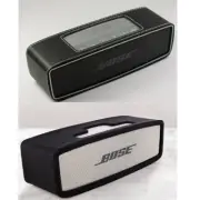 Carry Silicone/Leather Cover Case for BOSE SoundLink Mini1/2 Speaker+Fannel Bag