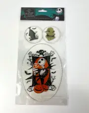 Disney The Nightmare Before Christmas Gel Window Cling Jack Zero Oogie Boogie