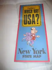 Highlight's Which Way USA? Map - NEW YORK State Map