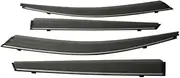 Windows Visor Side Window Deflector Fit for Chery Tiggo 8 Fit for Tiggo 8 Plus Fit for Tiggo 8 Pro 2018 2019 2020 2021 2022 2023 2024 Window Visor Rain Guard Rainproof(Chrome Strip)