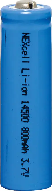 14500 800mAh Lithium Ion Rechargeable Battery