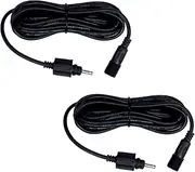 Lewisia Solar Extension Cable 10 Feet Extender Wires - Waterproof IP65 One Pair Total 20 Feet for Water Pump, Air Pump, Aerator, Oxygenator, Spotlights, Irrigation Kit - 22AWG