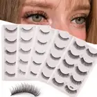 5 Pairs Natural Long 3D Mink Lashes Fake Lashes Makeup Tool Eyelash Extension ʊ