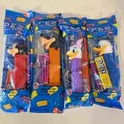 PEZ Vtg 1990's Lot of 4 Disney Dispensers Mickey, Goofy New Sealed Bag - As Is